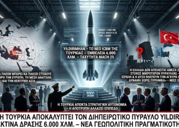 Σοκ: Η Τουρκία αποκάλυψε τον διηπειρωτικό πύραυλο Yildirimhan – Εμβέλεια 6.000 χλμ., ταχύτητα Mach 25, φτάνει σε Ισραήλ, Ευρώπη, Κεντρική Ασία – Το Ισραήλ στο στόχαστρο