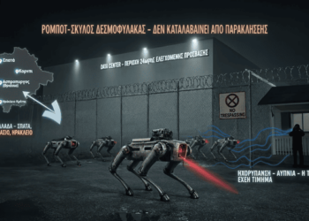Σκυλιά-ρομπότ «δεσμοφύλακες» στα Data Centers – Ήδη στις ΗΠΑ, έρχονται και στην Ελλάδα;