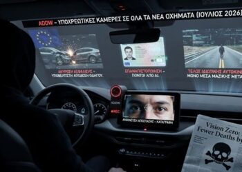 Από τον Ιούλιο, κάθε νέο αυτοκίνητο στην ΕΕ θα έχει κάμερα που παρακολουθεί τον οδηγό! Ο δούρειος ίππος της ψηφιακής υποταγής