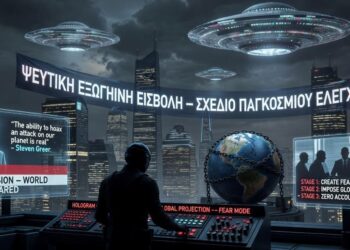 Steven Greer: Πράκτορες της κυβέρνησης ετοιμάζουν παγκόσμια ψεύτικη εξωγήινη εισβολή. Με Στόχο… Φόβο, μία παγκόσμια κυβέρνηση, και απόλυτη εξουσία χωρίς λογοδοσία»