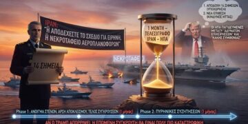Τελεσίγραφο Ιράν προς Τραμπ: «Ένας μήνας για συμφωνία – Ή το νεκροταφείο αεροπλανοφόρων» – Σχέδιο 14 σημείων….