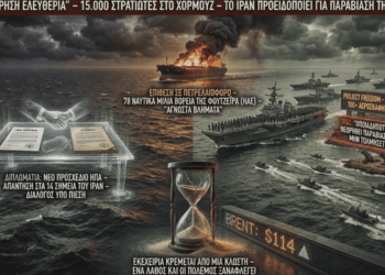 Επιχείρηση Ελευθερία: Οι ΗΠΑ στέλνουν 15.000 στρατιώτες και αντιτορπιλικά στο Χορμούζ – Το Ιράν προειδοποιεί: «Παραβίαση της εκεχειρίας