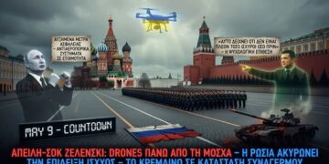 Ζελένσκι: «Ουκρανικά drones θα μπορούσαν να φτάσουν στην παρέλαση της 9ης Μαΐου στη Μόσχα»