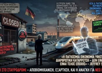 Η Επερχόμενη Παγκόσμια Οικονομική Κατάρρευση: Ο Τζέφρι Σακς Εξηγεί γιατί η Ευρώπη Οδεύει προς την Καταστροφή