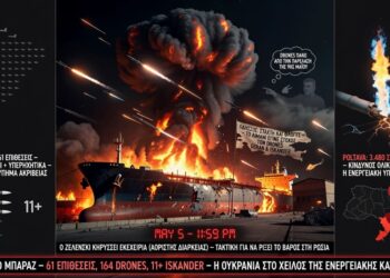 Κόλαση στην Ουκρανία: Μπαράζ 61 επιθέσεων, Iskander, Geran, υπερηχητικά – Η Οδησσός “στάχτη”, η Poltava χωρίς αέριο, και το Κίεβο χτυπήθηκε.