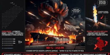 Κόλαση στην Ουκρανία: Μπαράζ 61 επιθέσεων, Iskander, Geran, υπερηχητικά – Η Οδησσός “στάχτη”, η Poltava χωρίς αέριο, και το Κίεβο χτυπήθηκε.