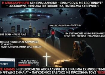 Mike Adams: Η επερχόμενη αποκάλυψη UFO είναι «κοσμική ψευδής σημαία» – Σκηνοθετημένη εξωγήινη εισβολή για να επιβληθεί παγκόσμια κυβέρνηση, lockdowns, και ψηφιακός έλεγχος