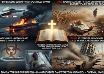 Κατά Ματθαίον 24: Πόλεμοι, λιμοί, λοιμοί, σεισμοί – Ο Μάικλ Σνάιντερ προειδοποιεί: Τα σημάδια των καιρών είναι εδώ, η ανθρωπότητα οδεύει προς την κορύφωση – Ιράν, χανταϊός, 20 …