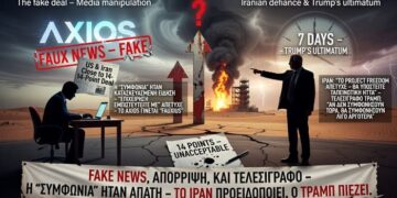 «Η συμφωνία ήταν απάτη» – Ιράν: Η επιχείρηση «εμπιστευτείτε με» απέτυχε, το Axios διαδίδει ψεύτικες ειδήσεις – Τελεσίγραφο 7 ημερών από Τραμπ, αλλά….