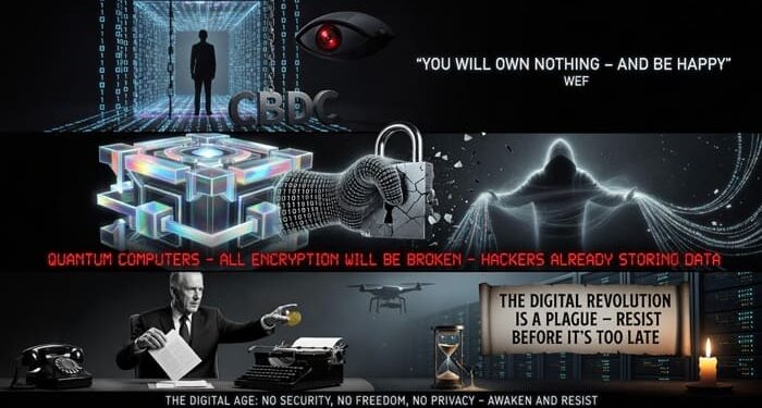Paul Craig Roberts: Η ψηφιακή επανάσταση θα καταστρέψει την ανθρωπότητα – Κβαντικοί υπολογιστές, ψηφιακό νόμισμα, και η απόλυτη παρακολούθηση