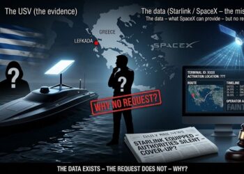 «Το USV είχε Starlink, αλλά δεν κάνουμε αίτημα» – Η SpaceX μπορεί να αποκαλύψει ποιος έστειλε το ουκρανικό drone στη Λευκάδα – Οι ελληνικές αρχές σιωπούν – Σκάνδαλο συγκάλυψης;»