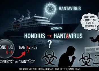 «Χόντιους» και «Χανταϊός»: Ταυτότητα ή σύμπτωση; Η Σιδέρη καταγγέλλει την προπαγάνδα – Το πλοίο που «γέννησε» τον χανταϊό έχει το ίδιο όνομα με τον ιό (με μία αλλαγή γράμματος)