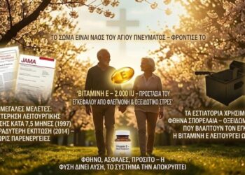 «Φυσική προστασία για τον εγκέφαλο: Η βιταμίνη Ε καθυστερεί τη λειτουργική έκπτωση στο Αλτσχάιμερ – Τα φάρμακα κοστίζουν χιλιάδες, η φύση δίνει λύση με λίγα λεπτά»