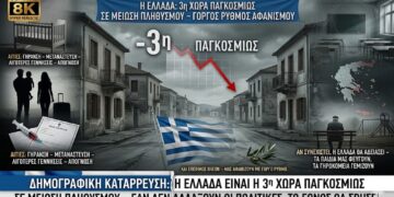 ΣΟΚ! Και επίσημα πλέον μας αφανίζουν με γοργό ρυθμό… 3η χώρα παγκοσμίως σε μείωση πληθυσμού…