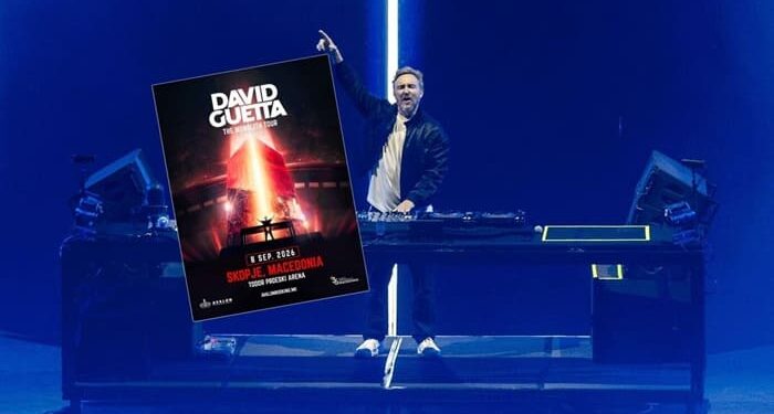 Αφίσα του David Guetta με τα Σκόπια ως «Μακεδονία» κάνει τον γύρο του κόσμου