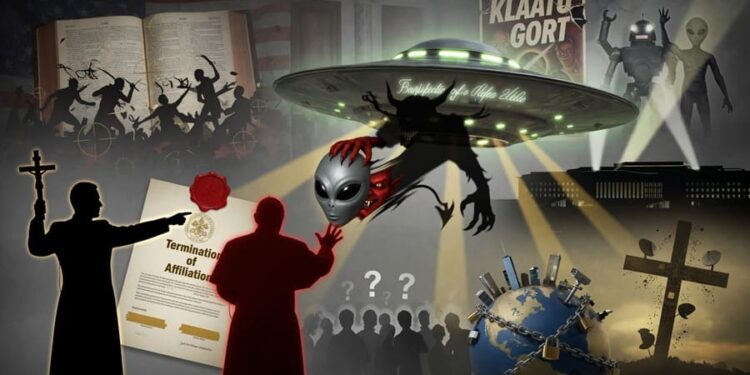 Ο επικεφαλής εξορκιστής της Ουάσιγκτον: “Οι δαίμονες μεταμφιέζονται σε UFO” Η αποκάλυψη που αναστατώνει την Εκκλησία και το βαθύ κράτος