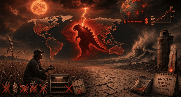 Godzilla El Niño: Η φυσική καταστροφή που θα στοιχίσει 10 τρισεκατομμύρια δολάρια – Ήρθε νωρίς, θα είναι φονικό