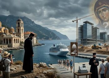 Αγιορείτες: “Μεταλλάσσεται το Άγιον Όρος – Παραλάβαμε αγιοσύνη, θα παραδώσουμε μάνατζμεντ ξενοδοχείων;”