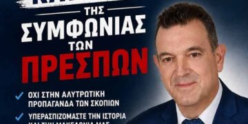 Νίκος Παπαδόπουλος: «Οι νέες προκλήσεις των Σκοπίων επιβάλλουν την καταγγελία της Συμφωνίας των Πρεσπών»