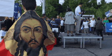 Θεσσαλονίκη: Συγκέντρωση κατά του pride – «Κάτω τα χέρια από τα παιδιά»