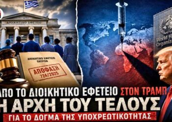 Αποστόλου: Από το Διοικητικό Εφετείο στον Τραμπ: Η αρχή του τέλους για το δόγμα της υποχρεωτικότητας…