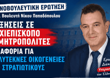 «Νίκος Παπαδόπουλος: Στοχοποίηση και απαξίωση των Αρχιερέων από την Κυβέρνηση, σε μια περίοδο που η κοινωνία δοκιμάζεται οικονομικά