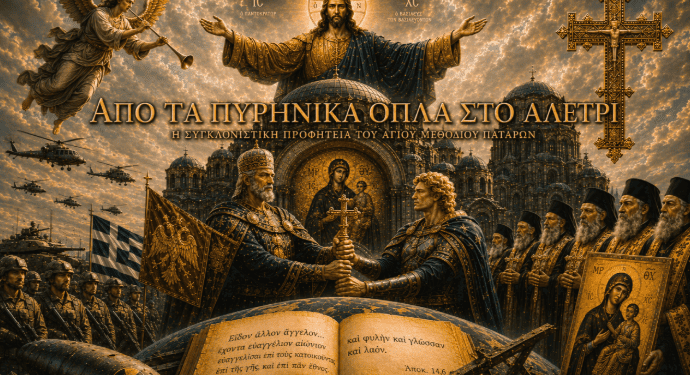 Ηλίας Καλλιώρας: Από τα πυρηνικά όπλα στο αλέτρι: Η συγκλονιστική προφητεία του Αγίου Μεθοδίου Πατάρων