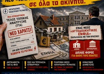 Ν. Παπαδόπουλος: Νέο «χαράτσι» στα ακίνητα μέσω των λογαριασμών ρεύματος καταγγέλλουν τέσσερις ανεξάρτητοι βουλευτές»