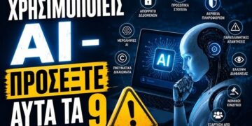 ΜΗΝ ΚΑΝΕΙΣ ΒΗΜΑ – ΑΝ ΧΡΗΣΙΜΟΠΟΙΕΙΣ ΑΙ – ΚΑΙ ΔΕΝ ΔΕΙΣ ΑΥΤΑ ΤΑ 9…