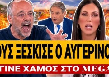 ΧΑΜΟΣ ΣΤΟ MEGA! ΤΟΥΣ ΞΕΣΚΙΣΕ Ο ΑΥΓΕΡΙΝΟΣ!