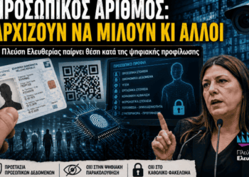 Ζωή Κωνσταντοπούλου κατά του Προσωπικού Αριθμού: Μια σημαντική πολιτική εξέλιξη που δεν πρέπει να περάσει απαρατήρητη