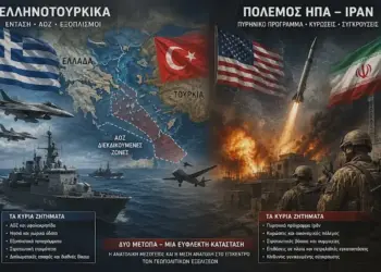 Δρ. Κ. Βαρδάκας: Κάτι δεν πάει καλά και η σύγκρουση γίνεται προφητική στην Μέση Ανατολή και στο Αιγαίο… άσχημη εξέλιξη