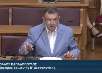 ΚΑΤΑ ΜΕΤΩΠΟ ΕΠΙΘΕΣΗ ΤΟΥ ΝΙΚΟΥ ΠΑΠΑΔΟΠΟΥΛΟΥ ΣΤΗΝ ΚΥΒΕΡΝΗΣΗ ΜΕΣΑ ΣΤΗ ΒΟΥΛΗ… Καταγγέλλει τον ψηφιακό ολοκληρωτισμό και την υποβάθμιση των εργασιακών