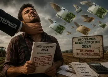 Νέοι Αγρότες 2024: Η κυβέρνηση κρατά χιλιάδες δικαιούχους απλήρωτους εδώ και δύο χρόνια