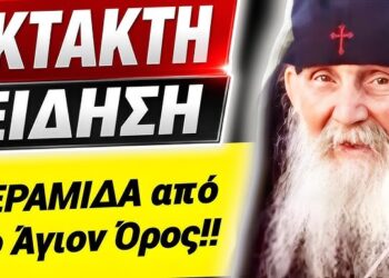 ΕΚΤΑΚΤΟ ΕΛΛΗΝΕΣ ! ΕΜΦΑΝΙΣΤΗΚΕ ο Γέροντας ΕΦΡΑΙΜ ΑΡΙΖΟΝΑΣ & είπε “ΕΤΟΙΜΑΣΤΕΙΤΕ”