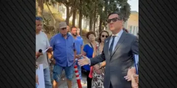 Σοβαρό επεισόδιο με Γεωργιάδη στην Λήμνο με πολίτη που ζήτησε: “να πάρει…. δρόμο”!