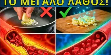 Το Λάθος με το Σκόρδο: Ο Κανόνας των 10 Λεπτών που “Καθαρίζει” τις Αρτηρίες
