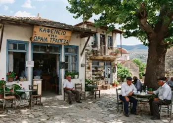 Σχέδιο ερήμωσης στα χωριά: Πρώτα έκλεισαν τα ΕΛΤΑ, τώρα κάνουν ATM τα καφενεία!