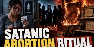 Το συγκρότημα Satanic Temple κυκλοφόρησε μουσικό βίντεο που απεικονίζει «τελετουργία έκτρωσης» στο μπάνιο