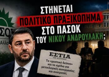 Αποστόλου: Στήνεται “πολιτικό πραξικόπημα” στο ΠΑΣΟΚ του Νίκου Ανδρουλάκη;;