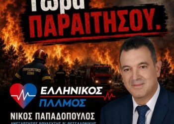 ΝΙΚΟΛΑΟΣ ΠΑΠΑΔΟΠΟΥΛΟΣ: Η ΕΛΛΑΔΑ ΚΑΙΓΕΤΑΙ. Η ΩΡΑ ΤΗΣ ΠΟΛΙΤΙΚΗΣ ΕΥΘΥΝΗΣ ΕΧΕΙ ΦΤΑΣΕΙ.