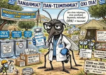 Κουνουποπανδημία loading… Ράπιντ τεστ για τσιμπήματα, απαγόρευση μετακίνησης κοντά σε ποτάμια, πλατείες, μπαλκόνια και βουνό – Θα αργήσει το mRNA εμβόλιο στους -70°C;