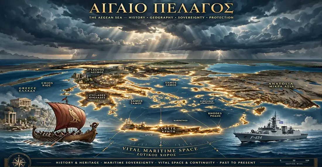 Παναγόπουλος Π. Αλέξιος: Το Αιγαίο δεν είναι παζάρι. Είναι συνείδηση με εθνική ευθύνη – Τα σύνορα δεν τα υπερασπίζεται η επικοινωνία, αλλά ο Λαός