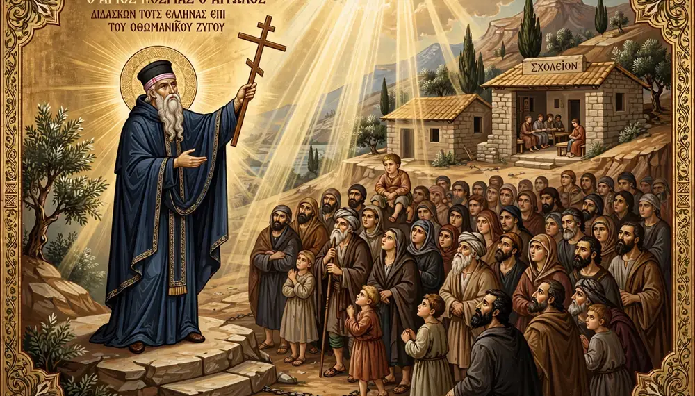 Μακρυγιάννης: Ο ΑΓΙΟΣ ΚΟΣΜΑΣ ΚΑΙ ΟΙ «ΔΙΑΦΩΤΙΣΤΕΣ» – Γιατί η Πολιτεία δεν τιμά τον κατ’ εξοχήν φωτιστή των σκλαβωμένων που περιήλθε 30 επαρχίες και έφτιαξε 10 ελληνικά και 200 κοινά σχολεία; Επειδή υπηρέτησε την Εκκλησία!