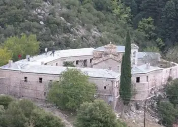 Αίσχος. Μετέτρεψαν την Ιερά Μονή Παναγίας Πορετσού σε ξενώνα.