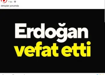 «Ο Ερντογάν πέθανε»: Χαμός με ανάρτηση τουρκικής εφημερίδας