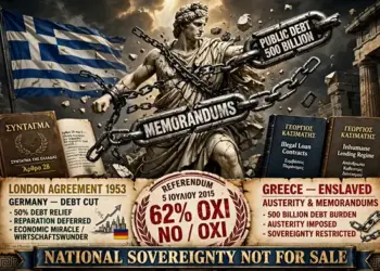 Παναγόπουλος Αλέξιος: ΔΙΑΓΡΑΦΗ ΧΡΕΟΥΣ – ΚΑΤΑΡΓΗΣΗ ΜΝΗΜΟΝΙΩΝ (Η μόνη λύση για ελεύθερη Πατρίδα), όσα θα έλεγα στη Διεθνή Έκθεση Θεσσαλονίκης 2026.