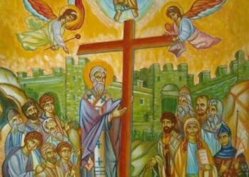 Καθώς ὁ Σταυρός ὑψώνεται, ὁ Σταυρωθείς δοξάζεται. Ὄχι ὅμως στήν Μητρόπολη Περιστερίου.