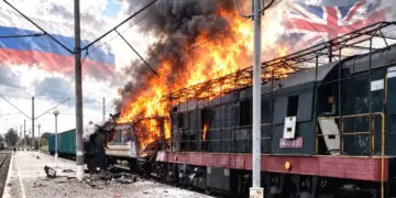 Δέος στο Κίεβο: Οι Ρώσοι χτύπησαν γραμμή τρένων με επιβάτες Boris Johnson και σύμβουλο Merz