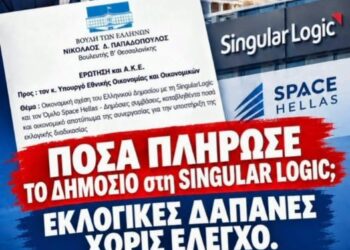 ΝΙΚΟΛΑΟΣ ΠΑΠΑΔΟΠΟΥΛΟΣ: ΠΟΣΑ ΠΛΗΡΩΣΕ ΤΟ ΔΗΜΟΣΙΟ ΣΤΗ SINGULAR LOGIC;